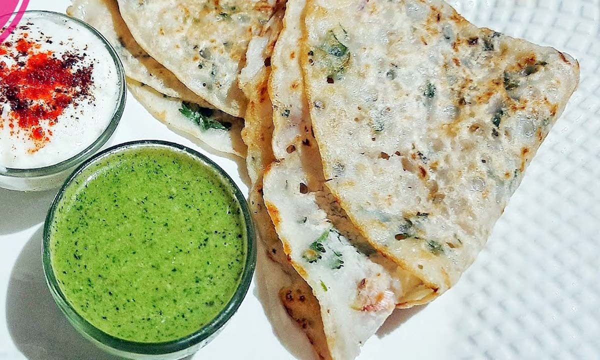 recipe : घर पर बनाये चावल के आटे से चीला, रेसिपी