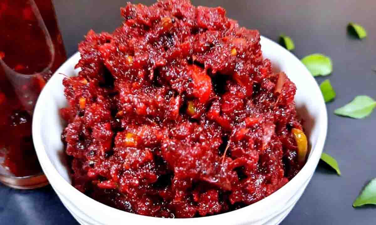 beetroot pickle : इस सर्दियों में बनाये चुकंदर का अचार ,जानें रेसिपी