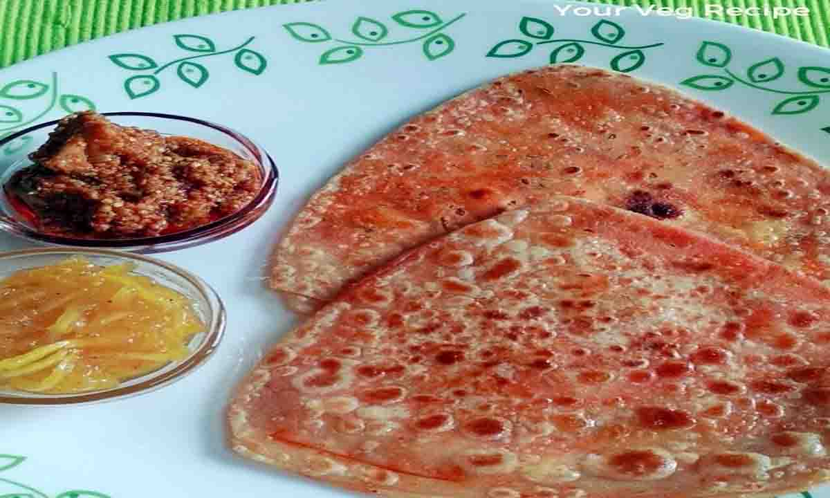 नमक मिर्च पराठा बनाने की विधि, नोट करे रेसिपी