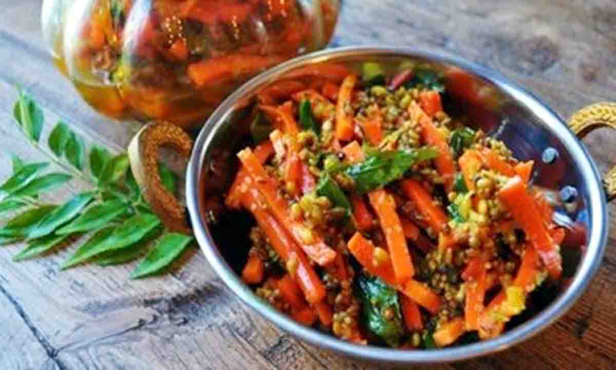 carrot pickle : घर पर जरूर बनाएं गाजर का अचार,जाने रेसिपी