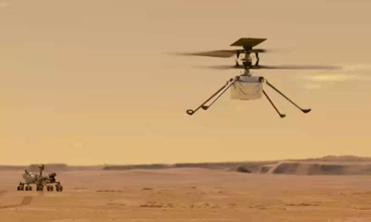 लाल ग्रह पर नासा का Ingenuity हेलीकाप्टर मिशन समाप्त